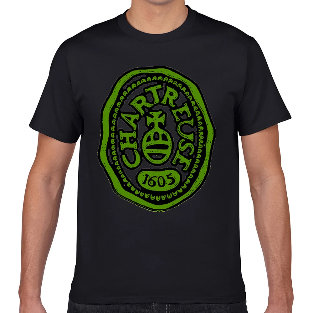 

Tops T Shirt Men chartreuse 1605 Basic Black Geek Print Male Tshirt XXXL