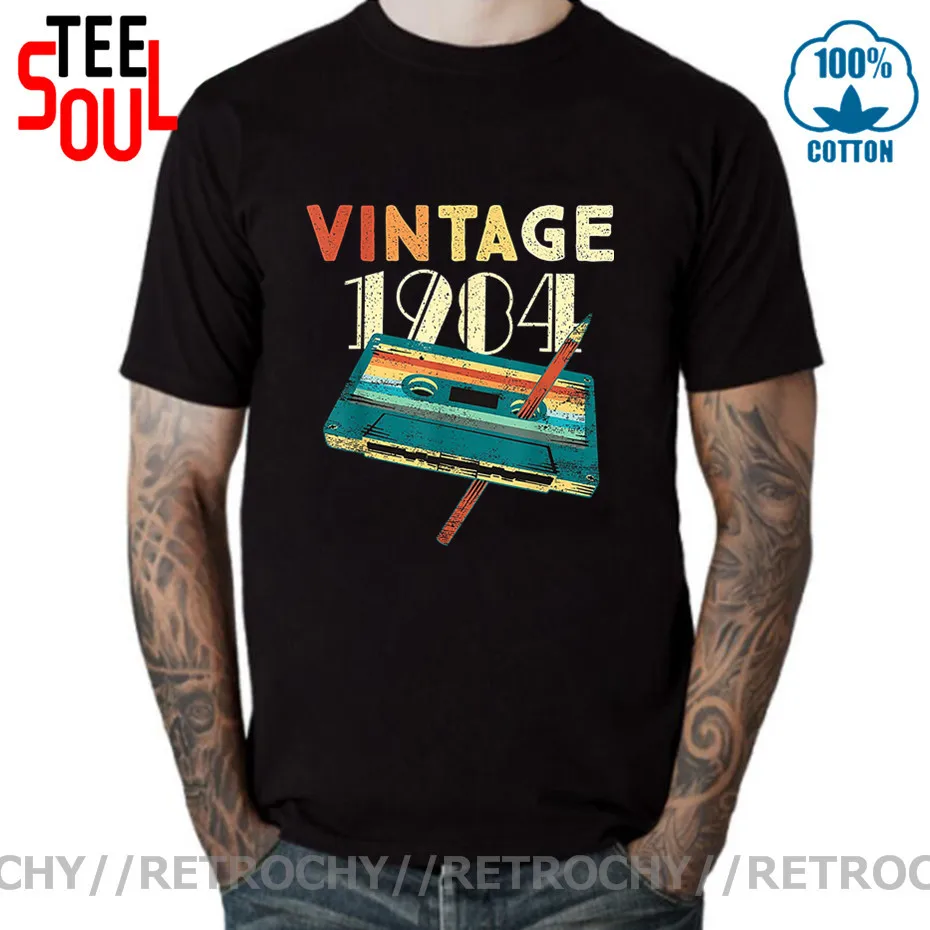 Retrochy Vintage 1984 T-Shirt For Boys T Shirt Hombre Tshirt men's T-Shirt Cotton Men T-Shirts Black T Shirt Navy Tshirt Homme
Retrochy Vintage 1984 T-Shirt For Boys T Shirt Hombre Tshirt men's T-Shirt Cotton Men T-Shirts Black T Shirt Navy Tshirt Homme