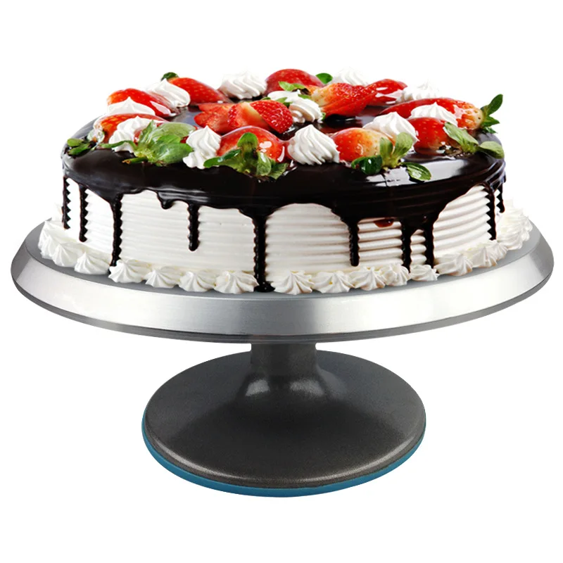 Cake turntable aluminum alloy 12inch cake decorating turntable anti-slip mat cake turntable baking Smooth and comfortable to use
Cake turntable aluminum alloy 12inch cake decorating turntable anti-slip mat cake turntable baking Smooth and comfortable to use