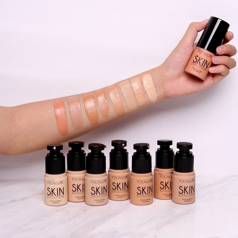FOCALLURE Base Face Liquid Foundation Cream Full Coverage Concealer Oil-control Easy to Wear Soft Face Makeup Foundation 
FOCALLURE Base Face Liquid Foundation Cream Full Coverage Concealer Oil-control Easy to Wear Soft Face Makeup Foundation