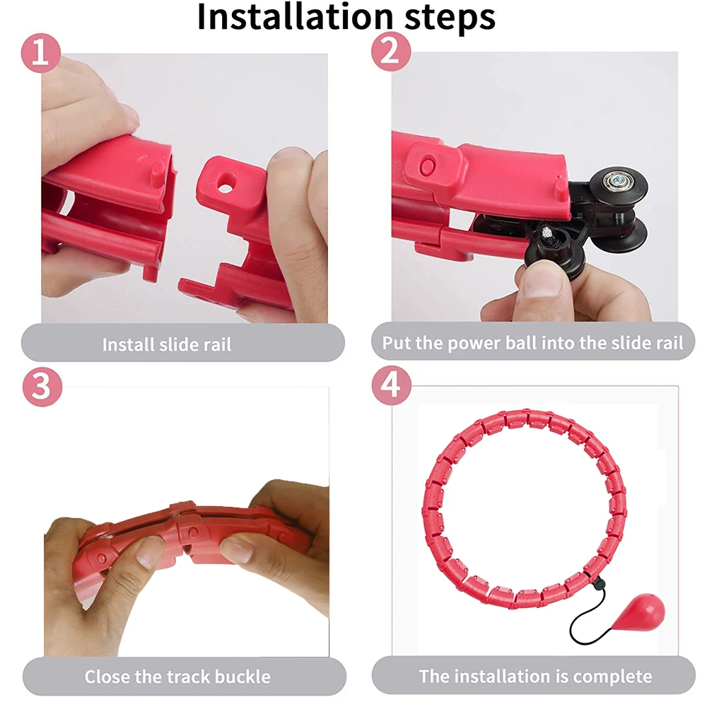 Adjustable Sport Hoops Abdominal Thin Waist Exercise Detachable Massage Fitness Hoops Gym Home Training Weight Loss
Adjustable Sport Hoops Abdominal Thin Waist Exercise Detachable Massage Fitness Hoops Gym Home Training Weight Loss