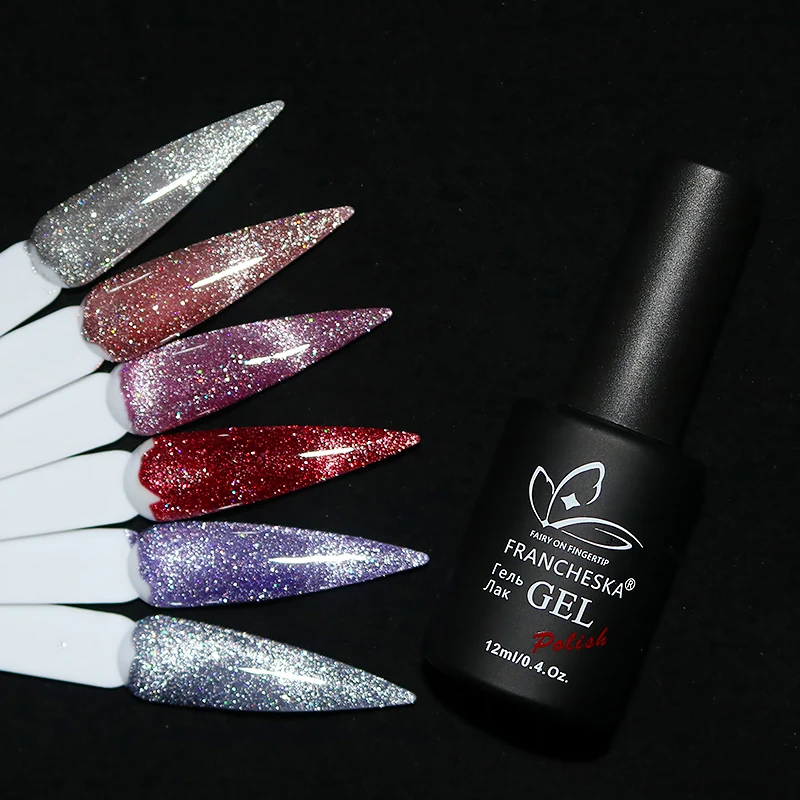 1pc Disco Cat Eye Gel Reflective Glitter Nail Polish Sparkling Laser Nail Gel Glitter Shiny Nail Art Varnish Top Base Coat TSLM2
1pc Disco Cat Eye Gel Reflective Glitter Nail Polish Sparkling Laser Nail Gel Glitter Shiny Nail Art Varnish Top Base Coat TSLM2