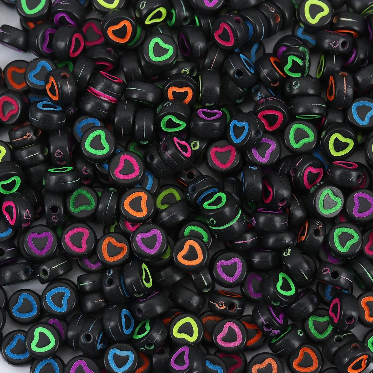 Heart Acrylic Beads Round Flat Cube Alphabet Loose Spacer Beads For Jewelry Making Diy Bracelet Necklace Big Hole Beads
Heart Acrylic Beads Round Flat Cube Alphabet Loose Spacer Beads For Jewelry Making Diy Bracelet Necklace Big Hole Beads