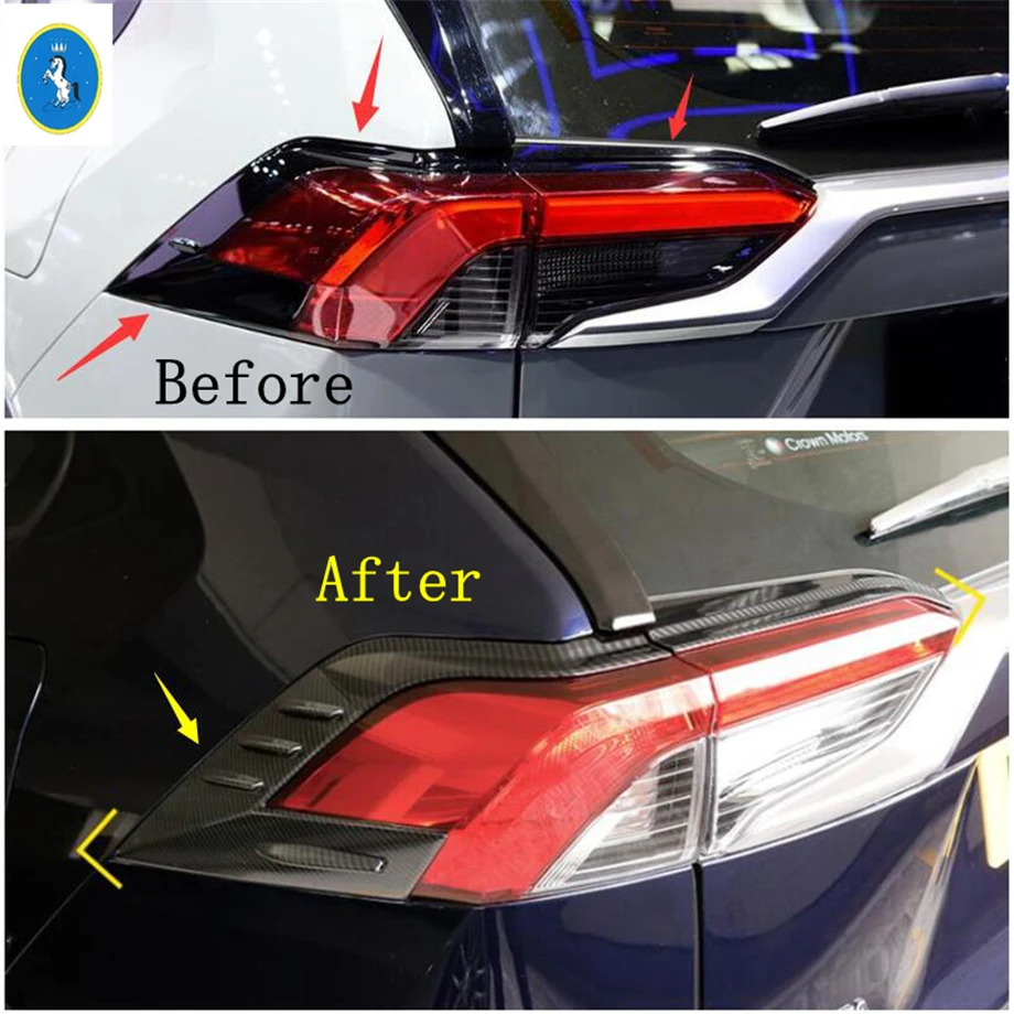 Auto Accessory Rear Trunk Tail Lights Taillight Lamp Eyelid Eyebrow Cover Kit For TOYOTA RAV4 RAV 4 XA50 2019 - 2023
Auto Accessory Rear Trunk Tail Lights Taillight Lamp Eyelid Eyebrow Cover Kit For TOYOTA RAV4 RAV 4 XA50 2019 - 2023