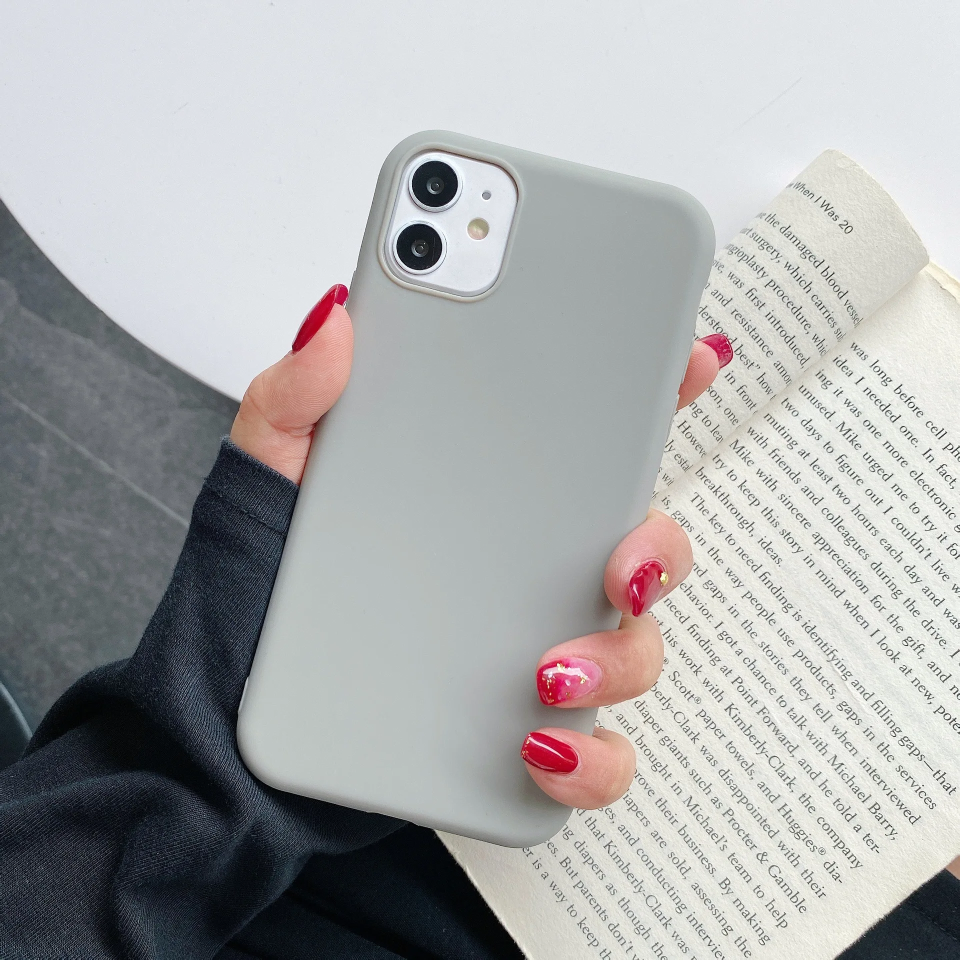 Tpu Matte Phone Case For Iphone 6G 6P 7P X 5S Se Xr Xs Max 11 12 Mini Pro Fully Frosted Soft Shell Silixca Gel Smart Cover
Tpu Matte Phone Case For Iphone 6G 6P 7P X 5S Se Xr Xs Max 11 12 Mini Pro Fully Frosted Soft Shell Silixca Gel Smart Cover