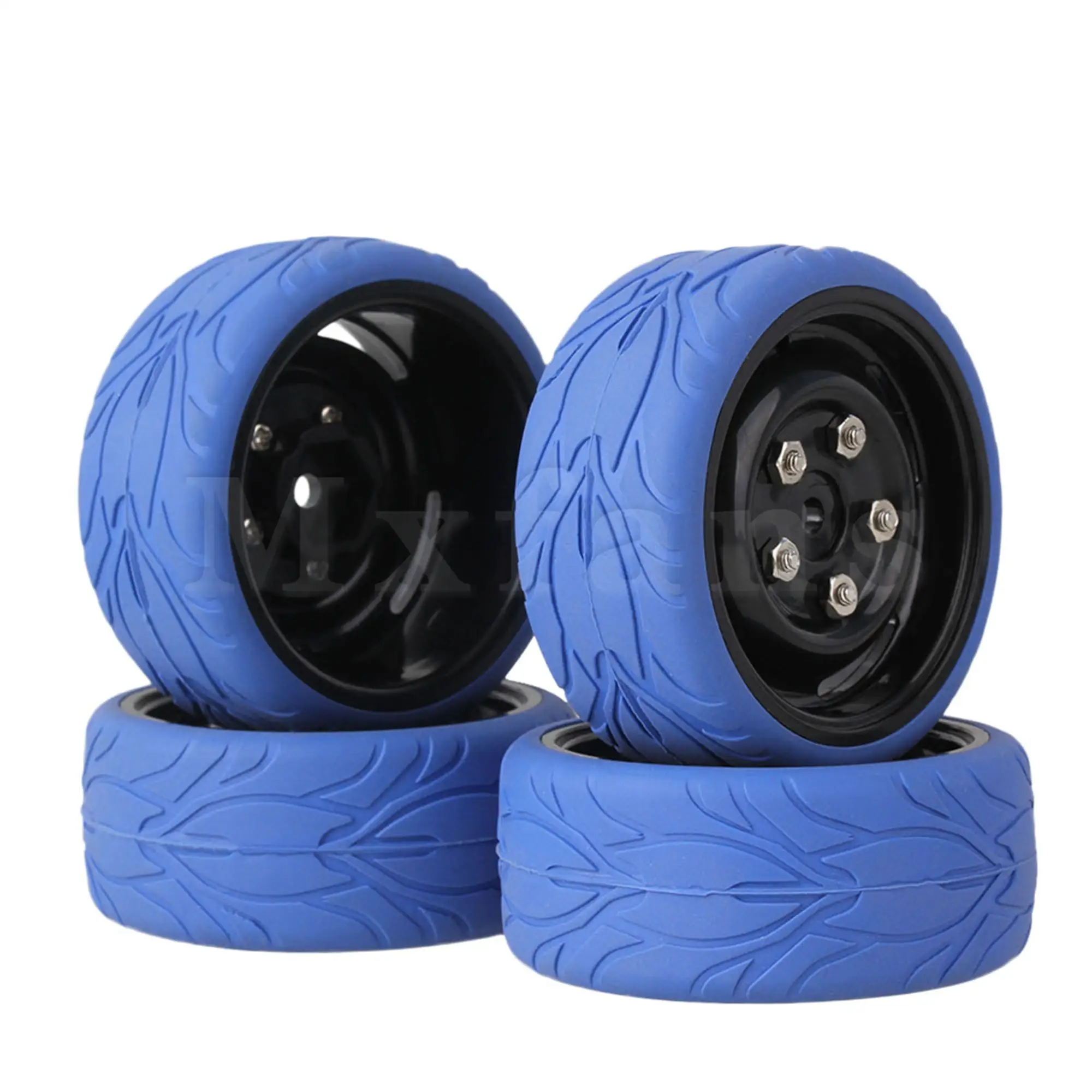 4 шт., автомобильные колесные диски из сплава RC1:10 с 4 отверстиями и Резиновые Колесные шины с рисунком голубой рыбы для дороги
4 шт., автомобильные колесные диски из сплава RC1:10 с 4 отверстиями и Резиновые Колесные шины с рисунком голубой рыбы для дороги