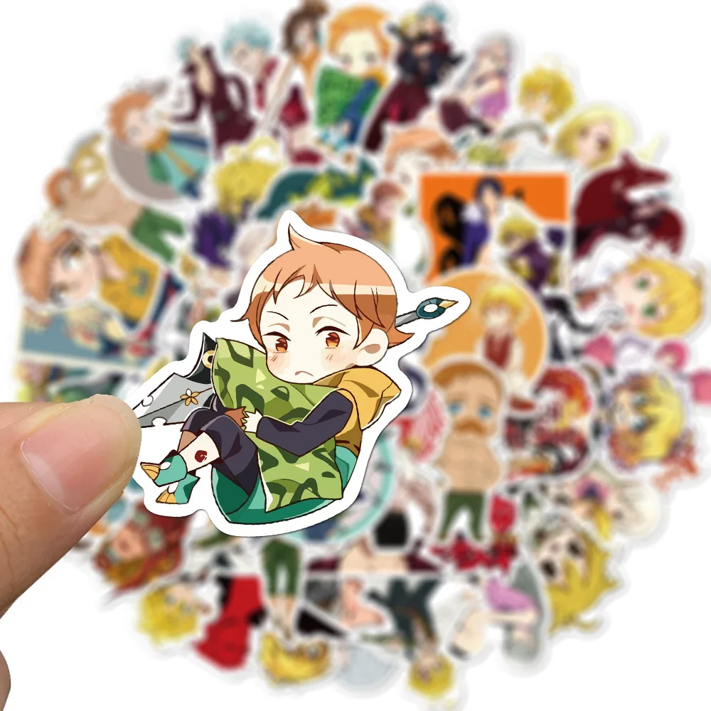 50PCS/lot Cartoon Japan Anime Seven Deadly Sins Stickers Waterproof For DIY Guitar Laptop Skateboard Kids Toys Sticker Gifts
50PCS/lot Cartoon Japan Anime Seven Deadly Sins Stickers Waterproof For DIY Guitar Laptop Skateboard Kids Toys Sticker Gifts