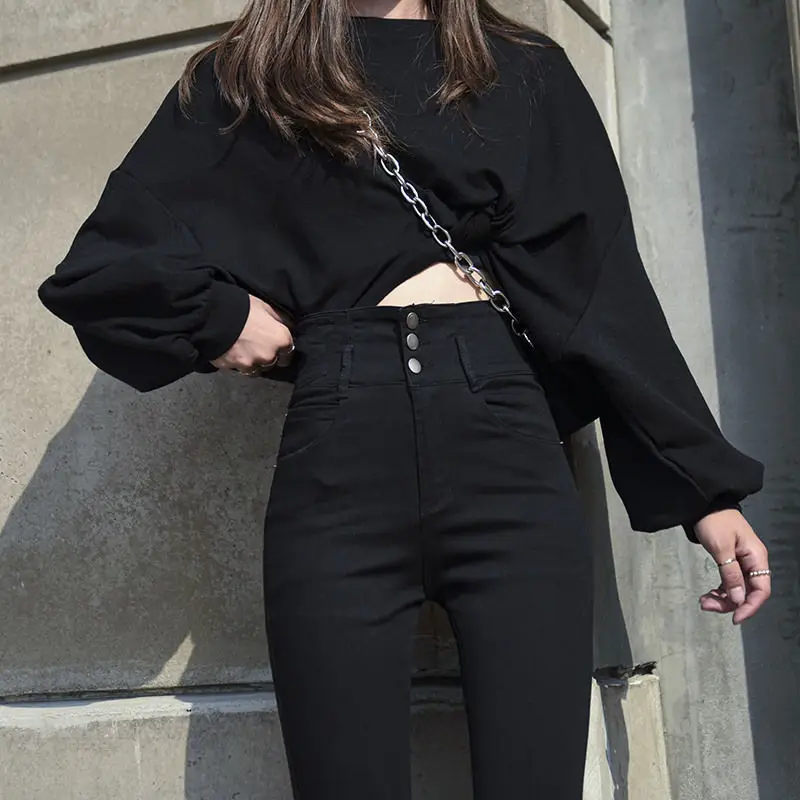 2021 New Women Fashion Casual Slim High Waist Pencil Pants Women's Autumn Elegant Black Stretch Pants Female Long Trousers Y923
2021 New Women Fashion Casual Slim High Waist Pencil Pants Women's Autumn Elegant Black Stretch Pants Female Long Trousers Y923