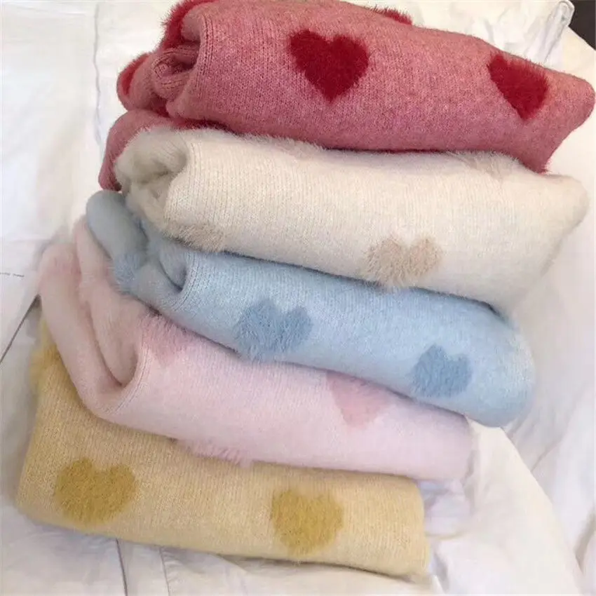 New Women's Sweater Jacket Autumn Winter Sweater Love Long Sleeve Style Lazy Net Fashion Red Retro
New Women's Sweater Jacket Autumn Winter Sweater Love Long Sleeve Style Lazy Net Fashion Red Retro