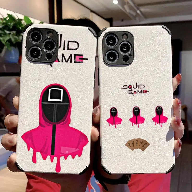 Squid Game Round Six 456 Phone Case Lambskin Leather For iphone 12 11 8 7 6 XR X XS PLUS MINI PLUS PRO MAX Shockproof shell
Squid Game Round Six 456 Phone Case Lambskin Leather For iphone 12 11 8 7 6 XR X XS PLUS MINI PLUS PRO MAX Shockproof shell