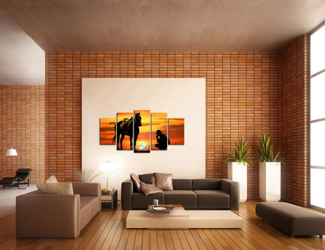 5 Pieces Canvas Posters and Prints Bedroom Cowboy and Horse Poster Print Home Decor Poster HD Painting for Room Decoration
5 Pieces Canvas Posters and Prints Bedroom Cowboy and Horse Poster Print Home Decor Poster HD Painting for Room Decoration
