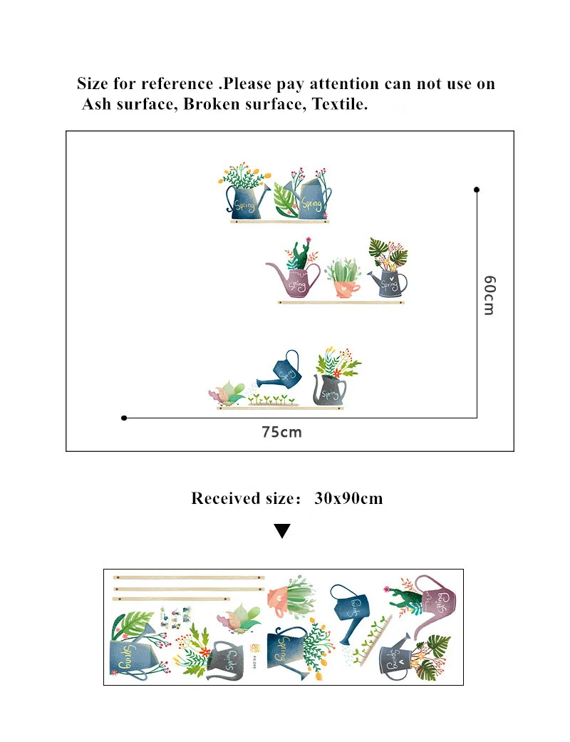 Creative Plant Flowers Wall Stickers Room Decoration Bedroom Living Room Wall Decor Kitchen Window Self-adhesive Mural Wallpaper
Creative Plant Flowers Wall Stickers Room Decoration Bedroom Living Room Wall Decor Kitchen Window Self-adhesive Mural Wallpaper