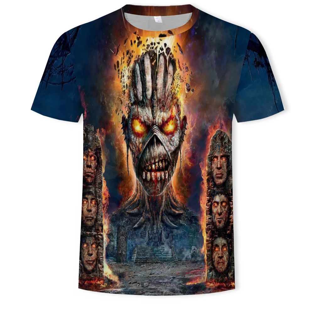 Death Note T-shirt 3D Printing Horror Hot Sale Short Sleeve O-Neck Men's T-shirt Polyester Breathable Shirt Alternative Clothing
Death Note T-shirt 3D Printing Horror Hot Sale Short Sleeve O-Neck Men's T-shirt Polyester Breathable Shirt Alternative Clothing