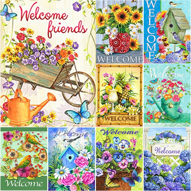 New 5D DIY Diamond Painting Bird Flower Cross Stitch Scenery Diamond Embroidery Full Square Round Drill Crafts Home Decor Gift
New 5D DIY Diamond Painting Bird Flower Cross Stitch Scenery Diamond Embroidery Full Square Round Drill Crafts Home Decor Gift