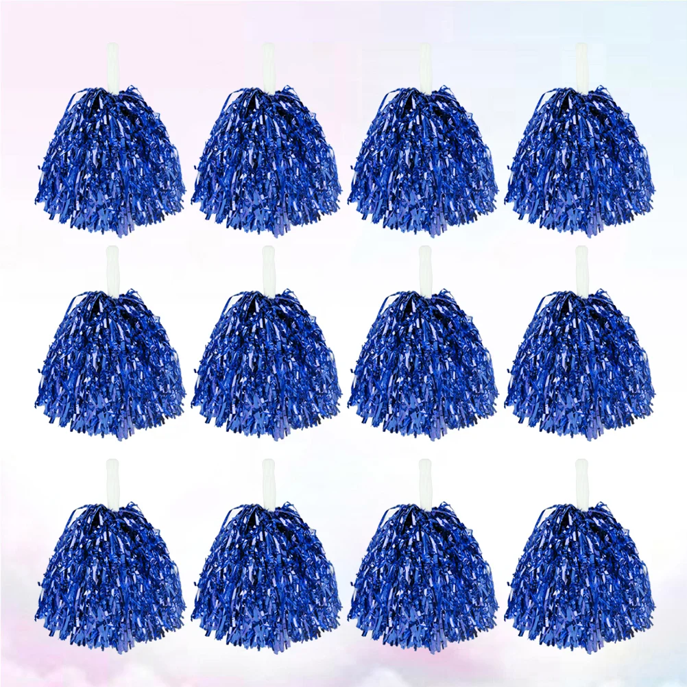 12PCS 50g Straight Handle Cheering Poms Fun Cheerleading Kit Cheer Props for Performance Competition Cheering Sports Events
12PCS 50g Straight Handle Cheering Poms Fun Cheerleading Kit Cheer Props for Performance Competition Cheering Sports Events