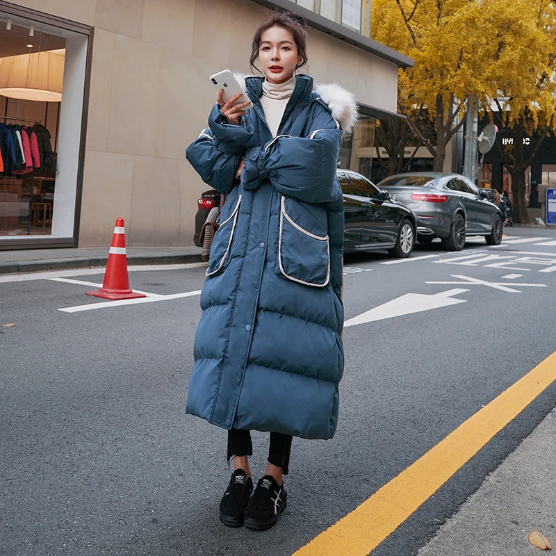 2020 New X-Long Women Winter Jacket Cotton Padded Warm Thicken Ladies Big Pocket Fashion Long Coats Parka Womens Jackets M40
2020 New X-Long Women Winter Jacket Cotton Padded Warm Thicken Ladies Big Pocket Fashion Long Coats Parka Womens Jackets M40