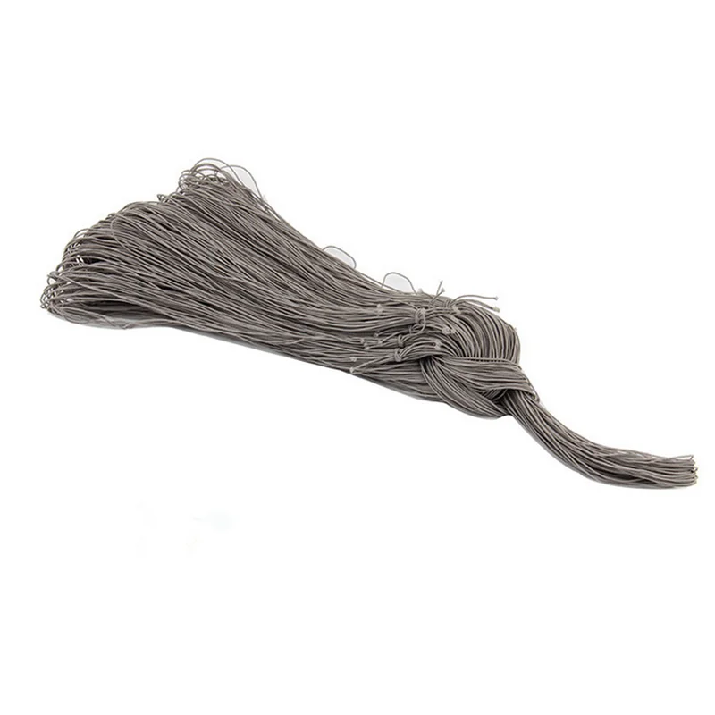 1mm Grey Elastic Band Elastic Thread DIY Handmade Beaded Elastic Thread For Jewelry Making Bracelet&Necklace 
1mm Grey Elastic Band Elastic Thread DIY Handmade Beaded Elastic Thread For Jewelry Making Bracelet&Necklace