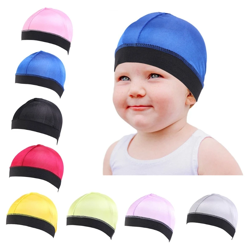 Elastic Band Silky Satin Bonnet Kids Dome Wave Caps Elastic Stretch Hair Cover Hat Night Sleep Cap Hair Accessories
Elastic Band Silky Satin Bonnet Kids Dome Wave Caps Elastic Stretch Hair Cover Hat Night Sleep Cap Hair Accessories
