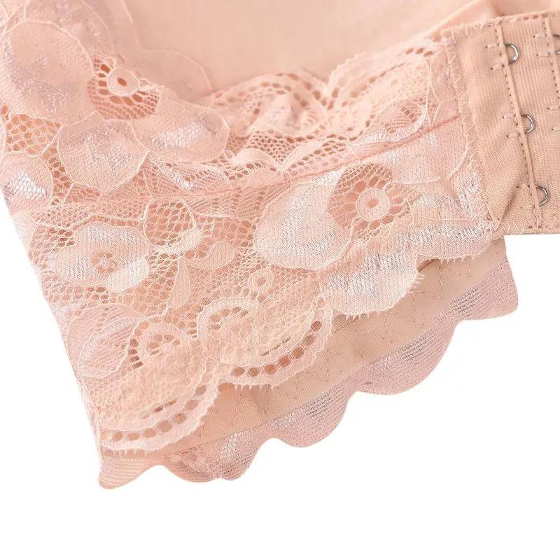 New Ladies Lace Seamless Floral Tube Top Elastic Chest Strap Strapless Gather Underwear
New Ladies Lace Seamless Floral Tube Top Elastic Chest Strap Strapless Gather Underwear