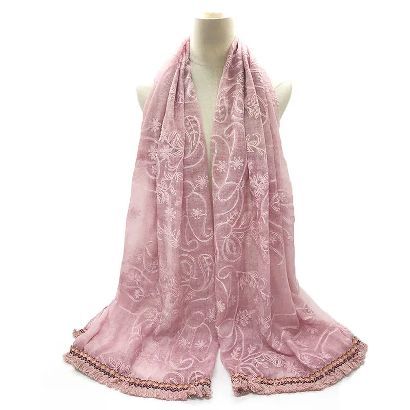 Woman Scarf Turban Luxury Cotton Embroider Ong Pattern Muffler Scarves Muslim Bufanda Mujer Hijab Scarf Pashmina Shawl 180*80cm
Woman Scarf Turban Luxury Cotton Embroider Ong Pattern Muffler Scarves Muslim Bufanda Mujer Hijab Scarf Pashmina Shawl 180*80cm
