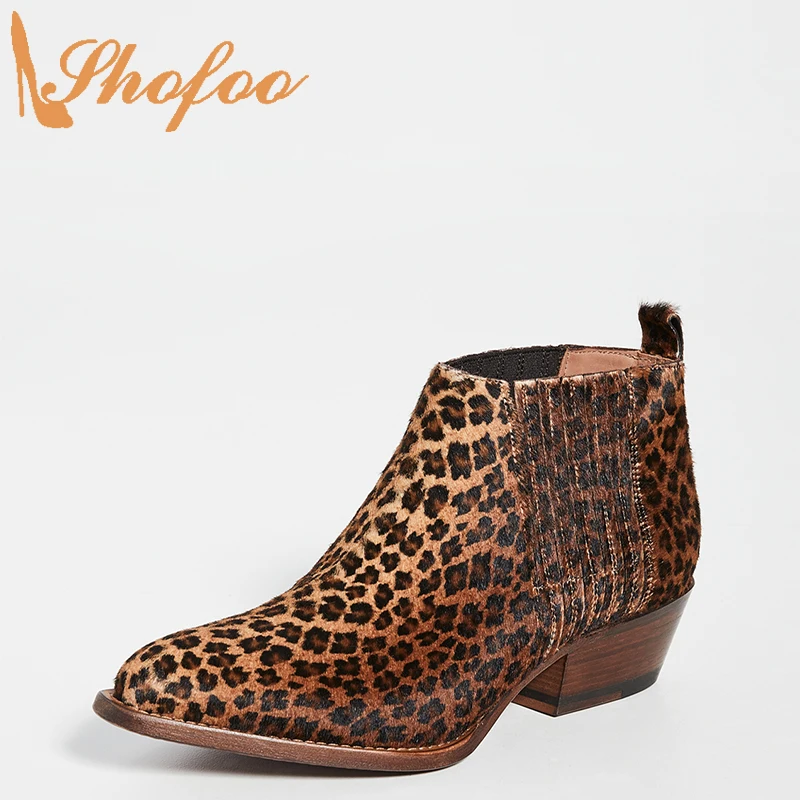 Ботинки женские замшевые с леопардовым принтом, эластичные ботильоны на среднем массивном каблуке, с круглым носком, модная обувь Челси, большие размеры 12 15
Ботинки женские замшевые с леопардовым принтом, эластичные ботильоны на среднем массивном каблуке, с круглым носком, модная обувь Челси, большие размеры 12 15