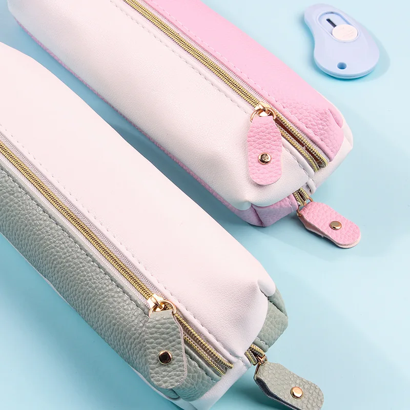 Fashion PU Leather Make Up Bag Travel Cosmetic Bags For Women Solid Color Zipper Makeup Pouch Female Toiltery Bags Necessaries
Fashion PU Leather Make Up Bag Travel Cosmetic Bags For Women Solid Color Zipper Makeup Pouch Female Toiltery Bags Necessaries