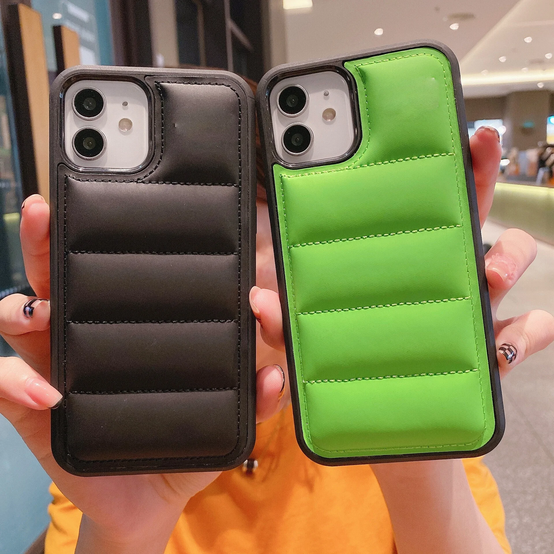 For 2021 Winter Down Jacket Cloth Phone Case for Apple iPhone 13 12 Pro X XS XR MAX 11 The Case Soft Fashion Brand Cover
For 2021 Winter Down Jacket Cloth Phone Case for Apple iPhone 13 12 Pro X XS XR MAX 11 The Case Soft Fashion Brand Cover