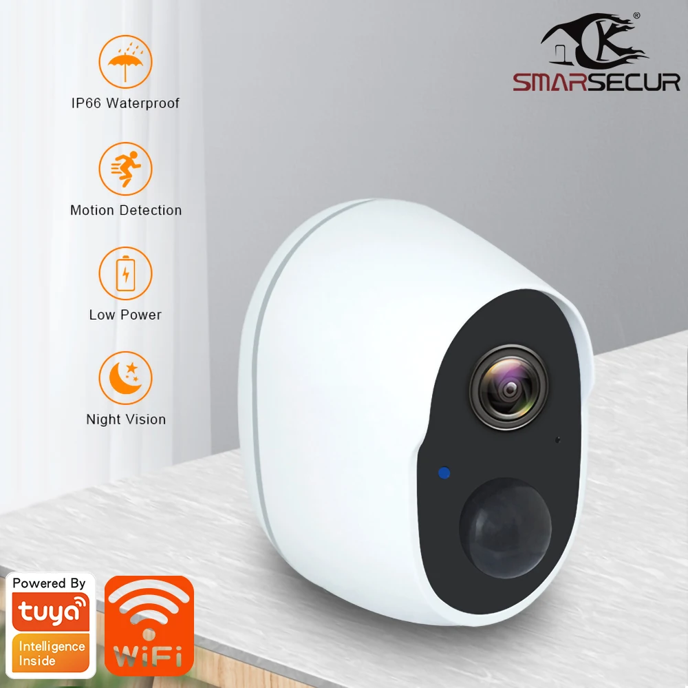 Tuya Smart life WiFi IP Camera 1080P Home Security Mini Camera Night Vision Infrared Two Way Audio
Tuya Smart life WiFi IP Camera 1080P Home Security Mini Camera Night Vision Infrared Two Way Audio