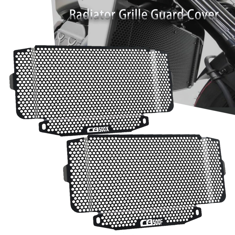 

Motorcycle Aluminium Radiator Guard Protector Grille Grill Cover Accessories For Honda CB500F CB500X CB500 CB 500 F X 500F 500X