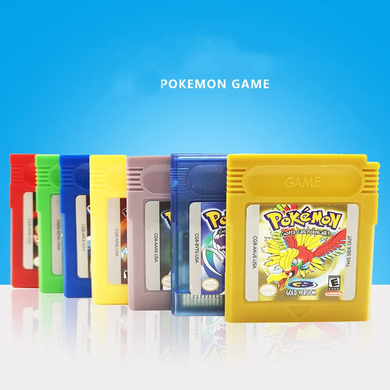 Pokemon GBC Games Series 16 Bit Video Game Cartridge Console Card Classic Collect Colorful Version English Version Kids Toys
Pokemon GBC Games Series 16 Bit Video Game Cartridge Console Card Classic Collect Colorful Version English Version Kids Toys