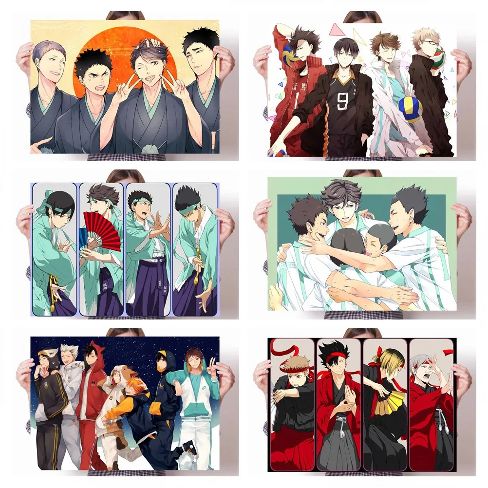 Japan Anime Poster Haikyuu Volleyball Boy Haikyuu!! Decoration Art Home Decor Bedroom Kids Room Living Wall Canvas Poster
Japan Anime Poster Haikyuu Volleyball Boy Haikyuu!! Decoration Art Home Decor Bedroom Kids Room Living Wall Canvas Poster