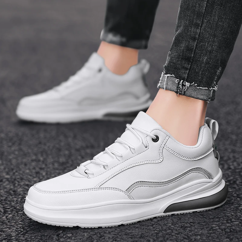 Casual Male Shoe Men Casual Sport Shoes For Leather Man Leisure Black Sneakers Men's Causal Comfortable Breathable
Casual Male Shoe Men Casual Sport Shoes For Leather Man Leisure Black Sneakers Men's Causal Comfortable Breathable
