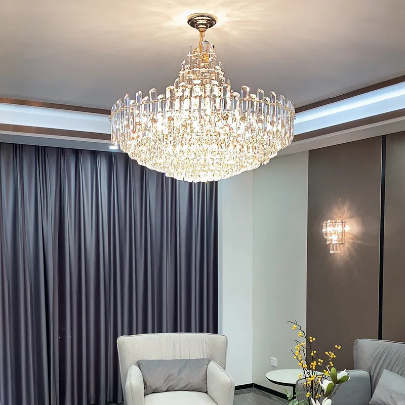 Modern Luxury K9 Crystal Pendant Lights Led Indoor Lighting Hanging Light Fixture Bedroom Living Dining Room Villa Decor Lamp
Modern Luxury K9 Crystal Pendant Lights Led Indoor Lighting Hanging Light Fixture Bedroom Living Dining Room Villa Decor Lamp