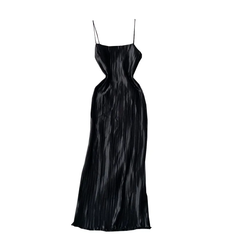 Kimutomo Women Elegant Dress Vintage French Style 2020 New Fashion Ladies A-line Party Dress Solid Sleeveless Pleated Vestidos
Kimutomo Women Elegant Dress Vintage French Style 2020 New Fashion Ladies A-line Party Dress Solid Sleeveless Pleated Vestidos
