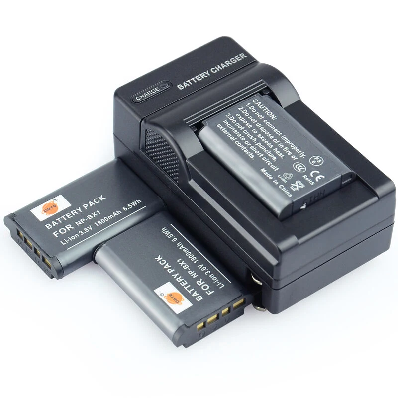 3 шт. 1800 мАч 6 V DSTE NP BX1Battery 1 * ДКК атарея для Sony DSC RX100 Характеристическая вязкость
