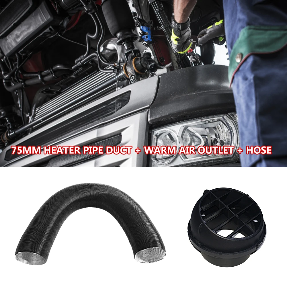 75MM Heating Pipe Clamp Exhaust Port Set Air Vent Heater Pipe Duct Parking Heater Accessories Air Outlet Hose For Diesel Webasto
75MM Heating Pipe Clamp Exhaust Port Set Air Vent Heater Pipe Duct Parking Heater Accessories Air Outlet Hose For Diesel Webasto