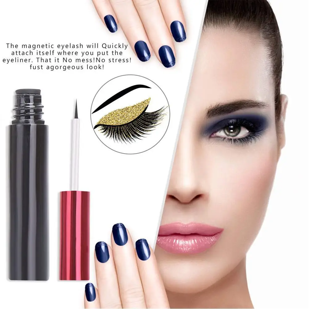 Waterproof Magnetic Eyeliner For Magnets Eyelashes Quick Drying Sweat-proof Long-lasting Big Eyes Makeup Liquid Eyeliner Tools
Waterproof Magnetic Eyeliner For Magnets Eyelashes Quick Drying Sweat-proof Long-lasting Big Eyes Makeup Liquid Eyeliner Tools