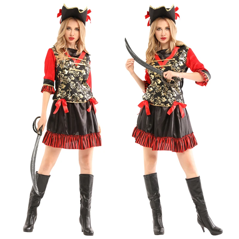female costume girls Adult suit cosplay costume pirate dress lightweight adult female suit girls halloween
female costume girls Adult suit cosplay costume pirate dress lightweight adult female suit girls halloween