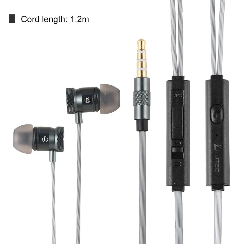LUTEC High Performance In-ear Stereo Earphones with Built-in Microphone 3.5mm Universal Bass Handsfree Sport Music Earbuds
LUTEC High Performance In-ear Stereo Earphones with Built-in Microphone 3.5mm Universal Bass Handsfree Sport Music Earbuds