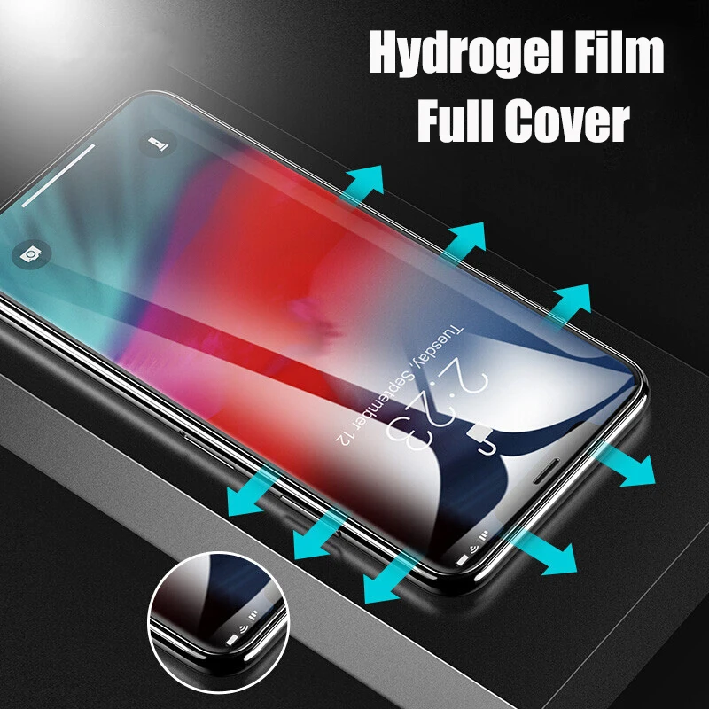2Pcs 100D Curved Hydrogel Film For iPhone 12 11 Pro XS Max XR X Screen Protector for iphone SE 2 2020 8 7 Plus Ultra-Thin Film
2Pcs 100D Curved Hydrogel Film For iPhone 12 11 Pro XS Max XR X Screen Protector for iphone SE 2 2020 8 7 Plus Ultra-Thin Film