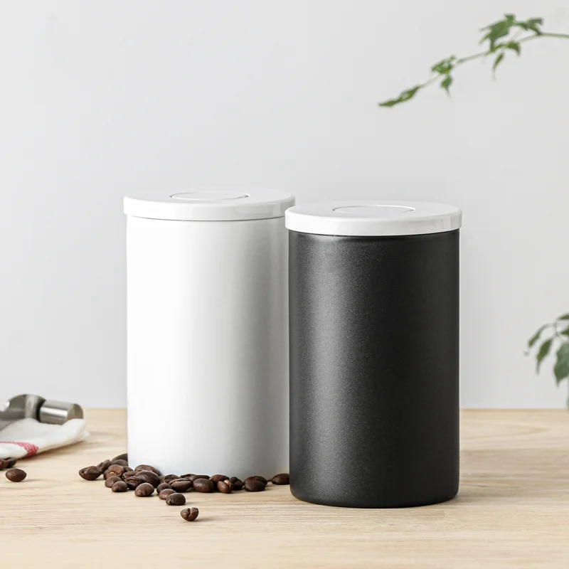 CAFEDEKONA Sealed Cans 0.4L Stainless Steel Coffee Storage Jar with Unidirectional Vent Store Tea Nuts Kitchen Storage Jars Tool
CAFEDEKONA Sealed Cans 0.4L Stainless Steel Coffee Storage Jar with Unidirectional Vent Store Tea Nuts Kitchen Storage Jars Tool