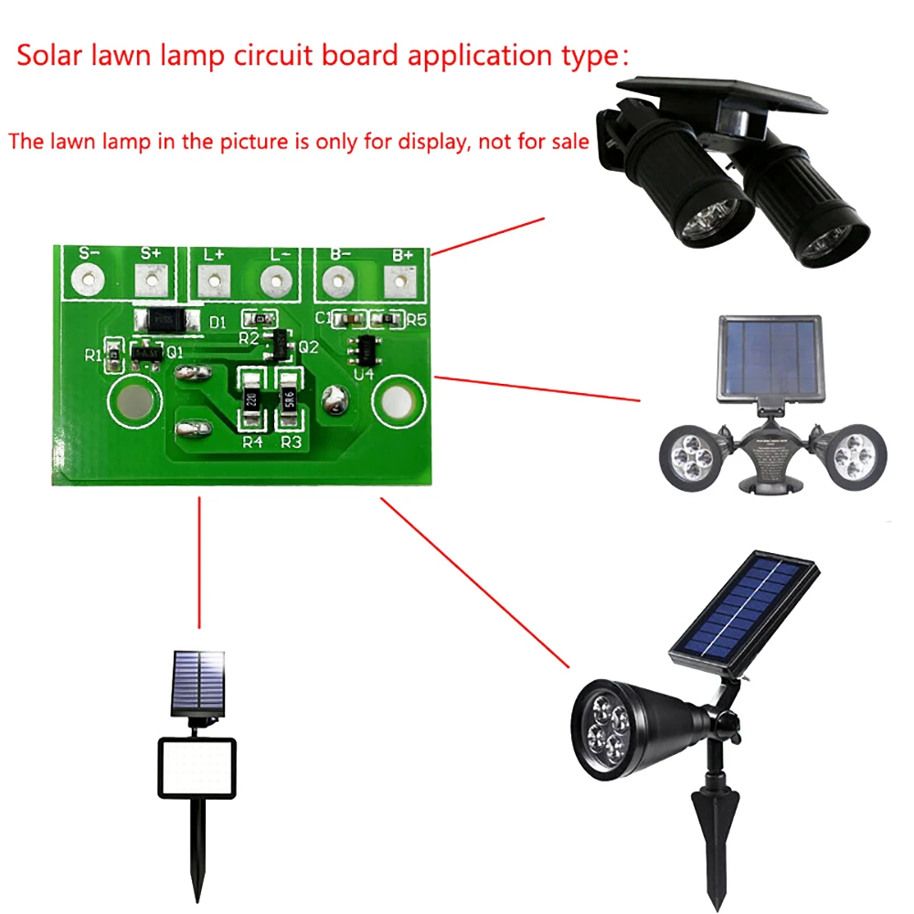 3.7V 1A Solar Controller LED Lantern Light Control Circuit Board Photo Induction Solar Lamp Lithium Battery Controller Module
3.7V 1A Solar Controller LED Lantern Light Control Circuit Board Photo Induction Solar Lamp Lithium Battery Controller Module