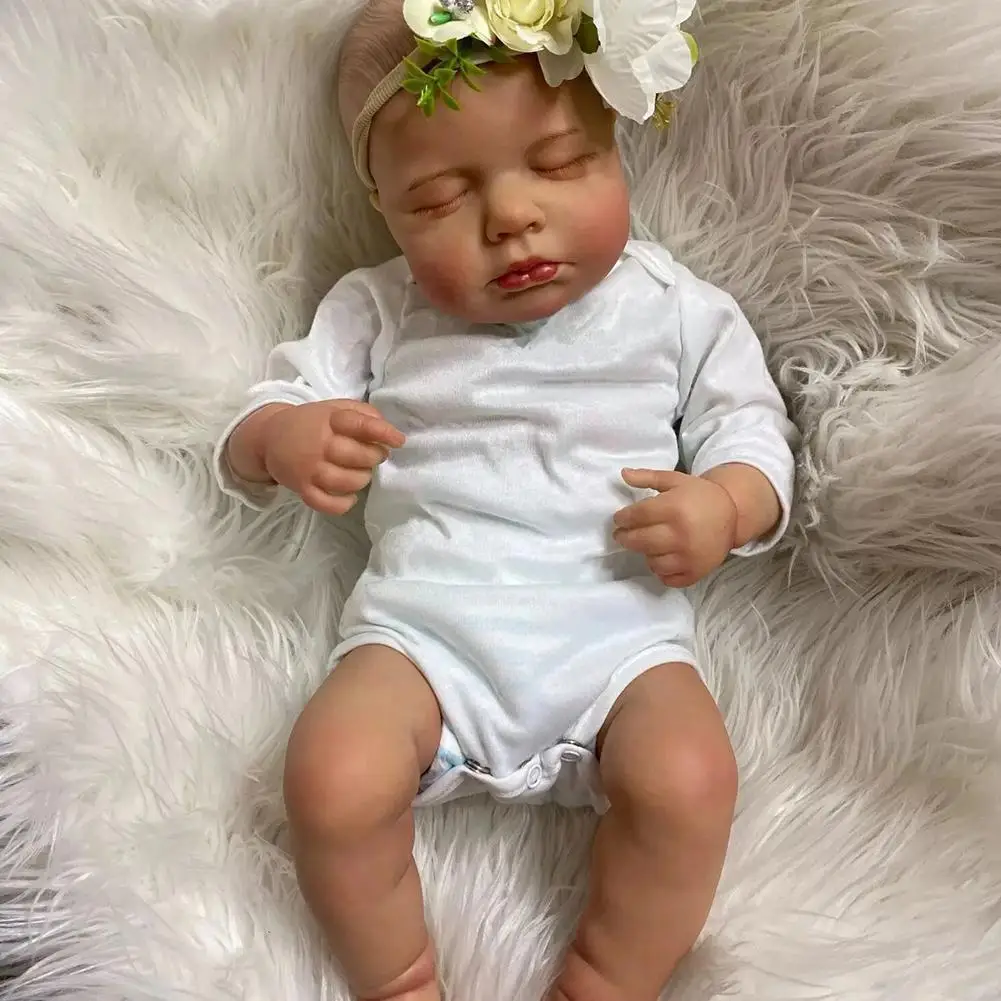 20inch Limited Edition Reborn Kit Simulation Flesh-colored Closed Cute Feel Kit Lifelike Popular Soft Eyes N9q7
20inch Limited Edition Reborn Kit Simulation Flesh-colored Closed Cute Feel Kit Lifelike Popular Soft Eyes N9q7