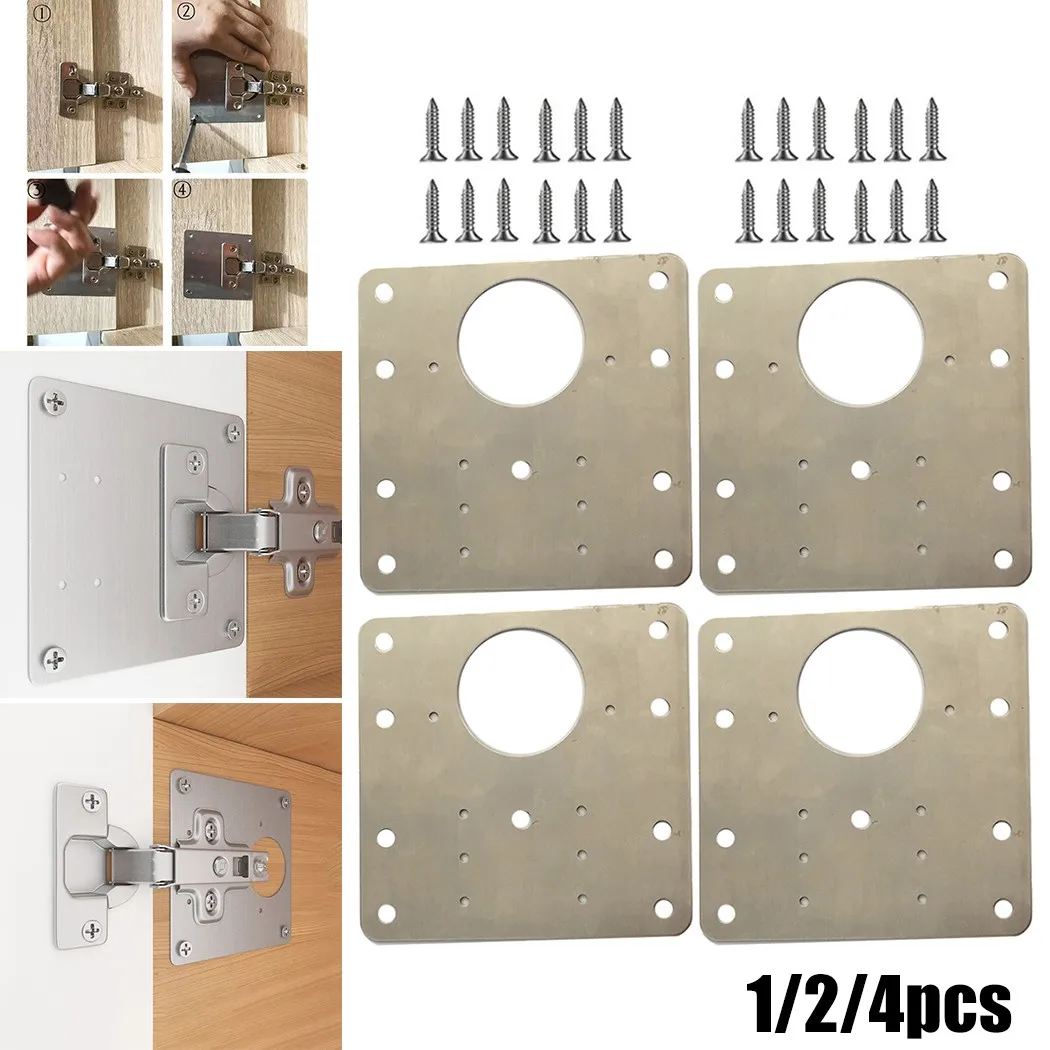 Hinge Repair Plate Rust Resistant Steel Furniture Cupboard Repair Mount Tool Kitchen Living Room Door Hardware Home Improvement
Hinge Repair Plate Rust Resistant Steel Furniture Cupboard Repair Mount Tool Kitchen Living Room Door Hardware Home Improvement