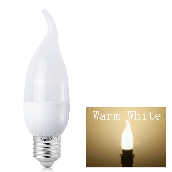 1/10PCS E27 E14 LED Candle Bulbs 3W 220V Candle Light Spotlight Chandelier Cool Warm White Lighting High Power LED Lamps
1/10PCS E27 E14 LED Candle Bulbs 3W 220V Candle Light Spotlight Chandelier Cool Warm White Lighting High Power LED Lamps