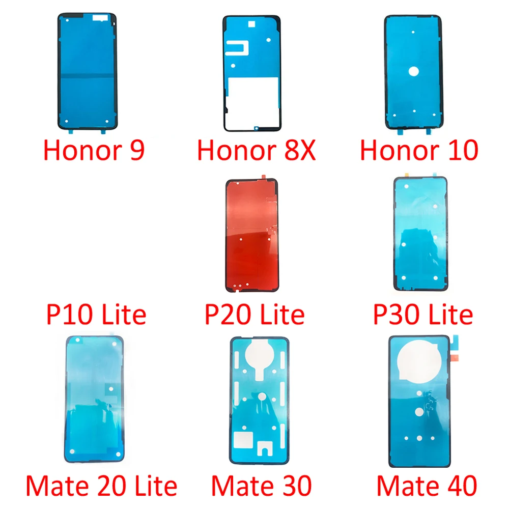 Фото Клейкая лента для Huawei Honor 9 10 30 Pro 8X 9X 20 P30 P40 P10 P20 Mate 40 Lite Pro|Корпусы и рамки мобильных