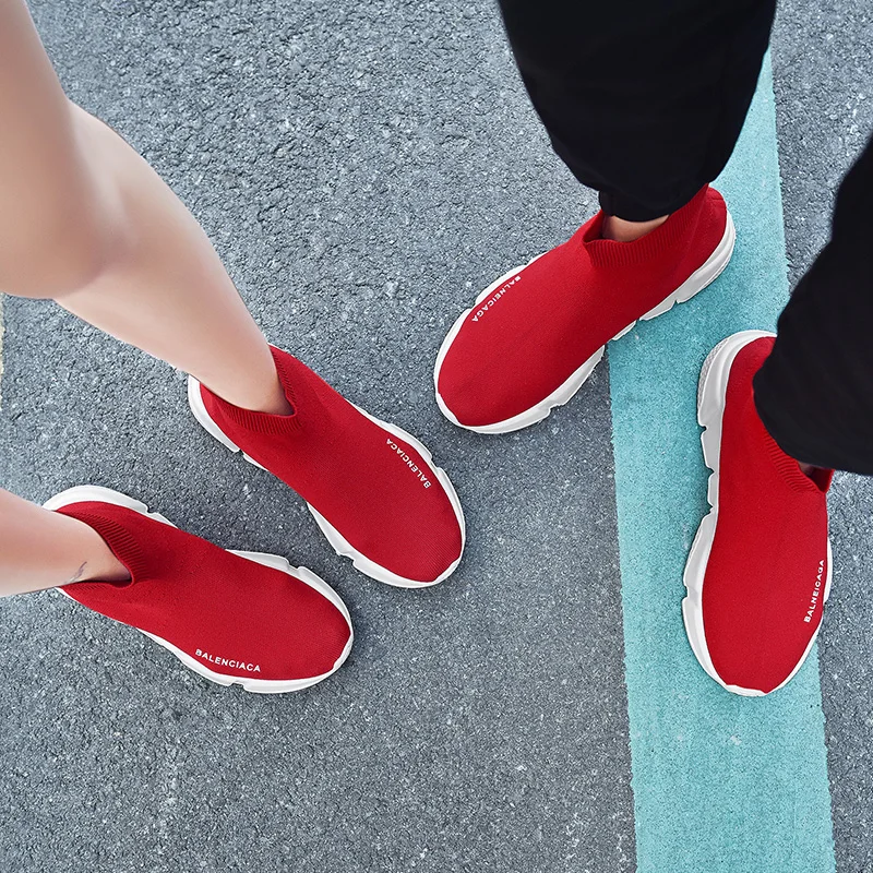 2021 New Spring High Top Mesh Sock Shoes Women Mens Flat Slip on Sneakers Black Designer Unisex Boots Plus Size 35-44 Sock Shoes
2021 New Spring High Top Mesh Sock Shoes Women Mens Flat Slip on Sneakers Black Designer Unisex Boots Plus Size 35-44 Sock Shoes