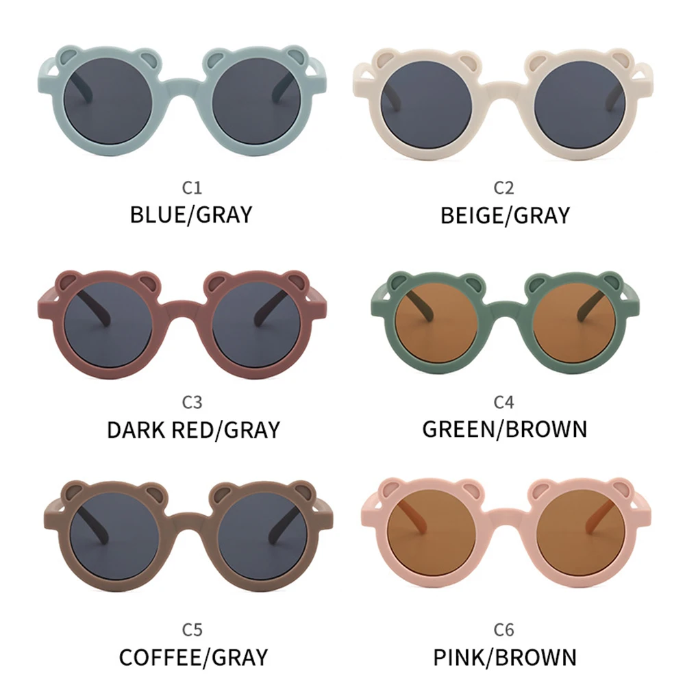 1pcs Cartoon Lovely Kids Sunglasses Bear Shape Frame Children Sun Glasses Round Street Beat Baby Boy Eyeglasses Cute Shades
1pcs Cartoon Lovely Kids Sunglasses Bear Shape Frame Children Sun Glasses Round Street Beat Baby Boy Eyeglasses Cute Shades