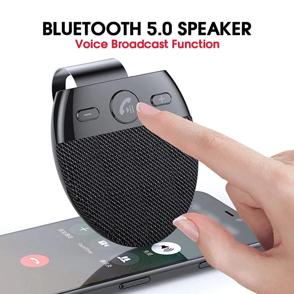 Солнцезащитный козырек Bluetooth 5 0 Громкая связь динамик аудио комплект