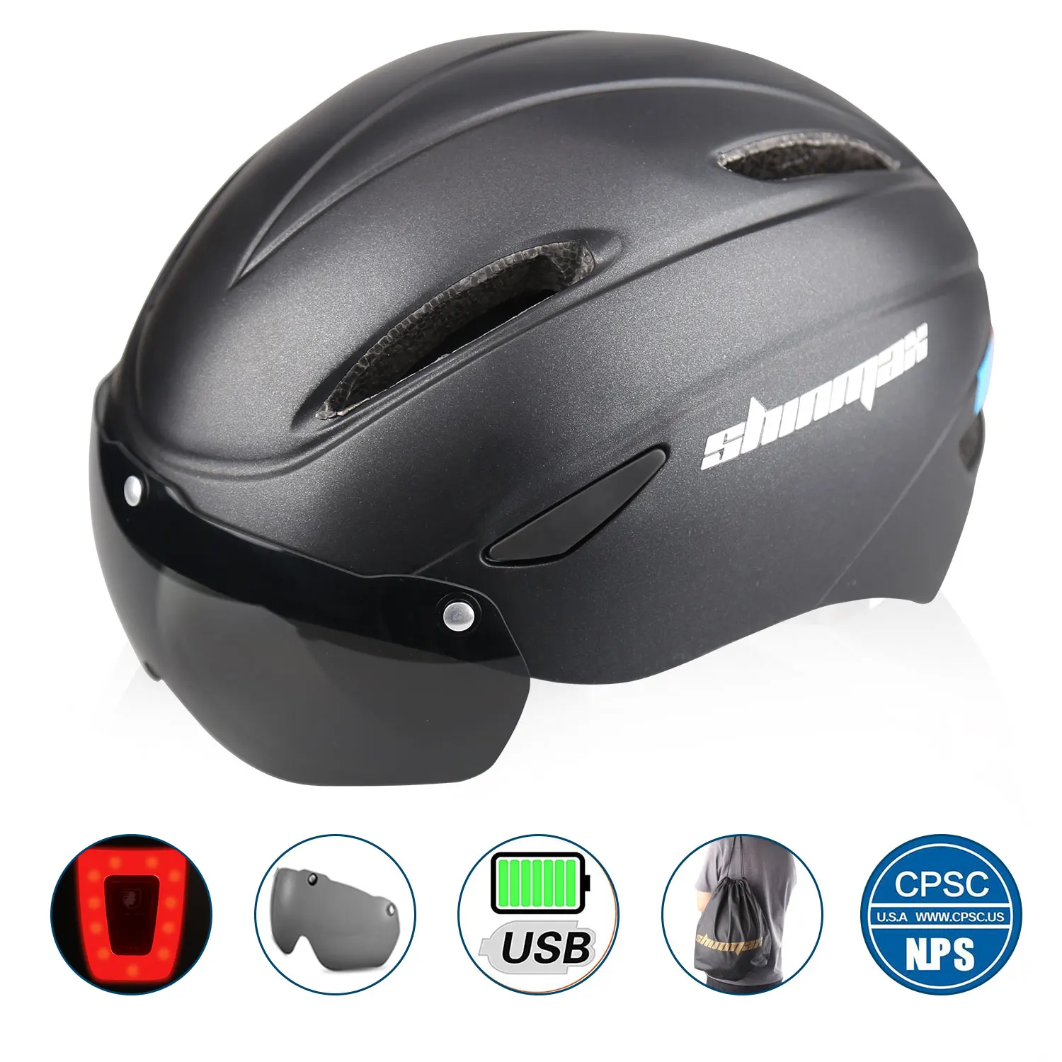 Ultralight Cycling Safety Helmet Outdoor Motorcycle Bicycle Taillight Helmet Removable Lens Visor Mountain Road Bike Helmet
Ultralight Cycling Safety Helmet Outdoor Motorcycle Bicycle Taillight Helmet Removable Lens Visor Mountain Road Bike Helmet